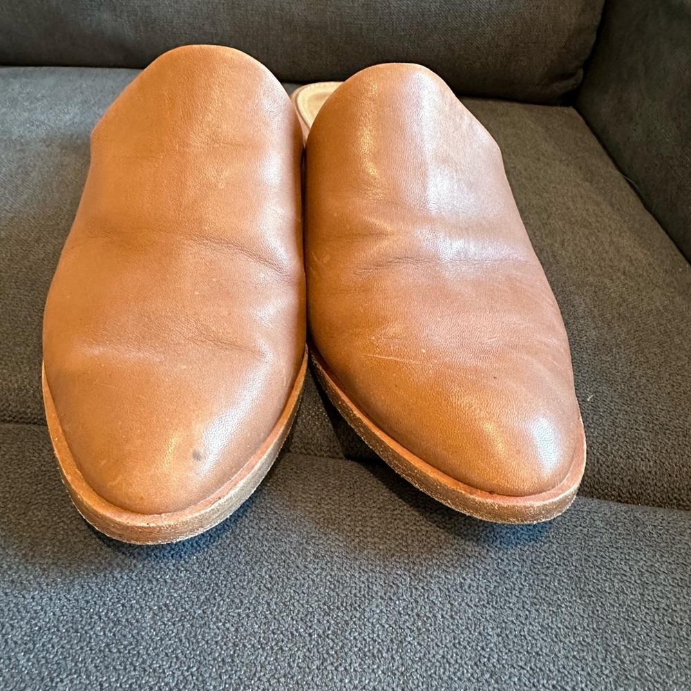Soludos leather slides size 8 - Picture 6 of 6